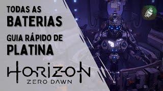 Arsenal Antigo: Todas as Baterias | Guia Rápido para Platina - Horizon Zero Dawn