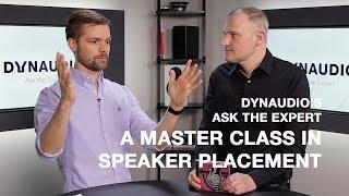 A Master Class in speaker placement