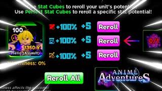 Como Conseguir STATS CUBES & Ser Mas PRO en Anime Adventures