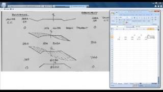 Average End Area Method