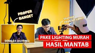 Lighting Studio Murah Dari Midio Untuk Produksi Video Youtube