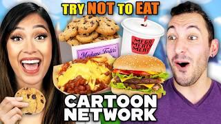 Try Not To Eat - Cartoon Network Foods! (Adventure Time, Foster's Home, Teen Titans)