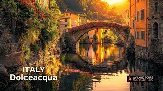 Dolceacqua  Relaxing Walks in Italy - A Beautiful Italian Village Tour - 4k video