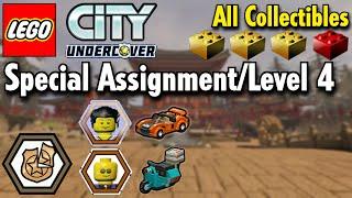 Special Assignment, Level 4 Barry Smith's Dojo - All Collectibles 100% Guide in LEGO City Undercover