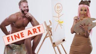 Doja Cat Paints a Nude Model for Cosmo! | Fine Art | Cosmopolitan