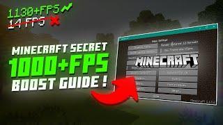  How To INCREASE Your FPS In Minecraft! ANY VERSION!(Boost FPS & Fix Lag)