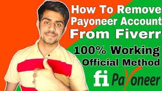 How Can I Update Or Remove My Fiverr Revenue Card Account? |How To Remove Payoneer Account On Fiverr