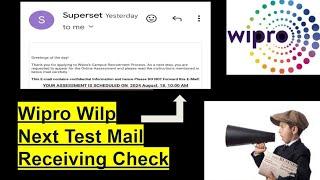 #59 Wipro Wilp Next phase assessment mails | SVAR mails also receiving