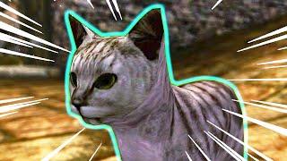 Dad Makes Morrowind Cat Mod For Kids Scared Of Mudcrabs!