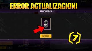 ERROR ACTUALIZACION FREE FIRE BARBA DEL VIEJO EN LA TIENDA SE PUEDE RECLAMAR? NOVEDADES FF