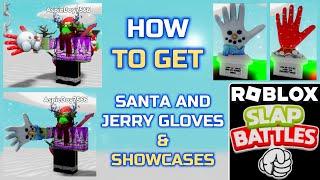 Roblox | How to Get the New SANTA and JERRY Gloves in the Slap Battles!