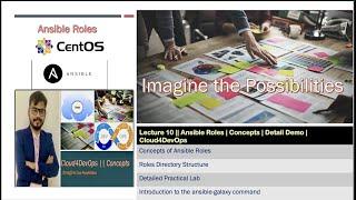 Ansible Roles | Concepts | Detail Demo | Cloud4DevOps