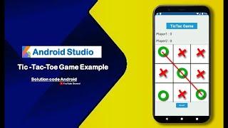 how to make two Player tic tac toe game in android|How to create tic tac toe game in android studio