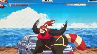 Mugen Akia vs car bonus stage