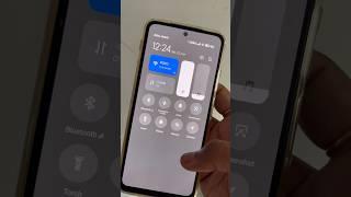 Control centre of miui 14! Comparison between hyperOS