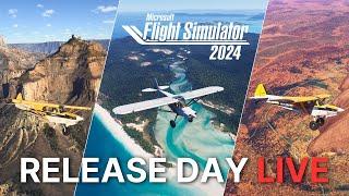 Microsoft Flight Simulator 2024 Release Day LIVE