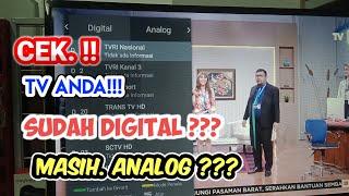 cara mengetahui tv led yang sudah digital belum??