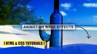 Animated Waves using SVG  | | CSS Wavy Background - Html Css Background Trick - Pure Css Tutorial
