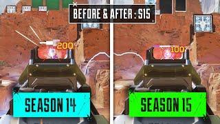 Season 15 NEW Changes Before Vs After - Apex Legends