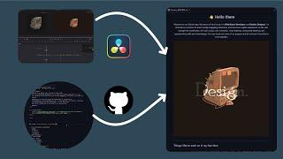 I Made a Custom GIF for my GitHub Profile README using Davinci Resolve.
