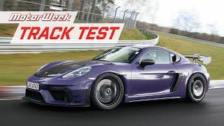 2024 Porsche 718 Cayman GT4 RS Manthey | MotorWeek Track Test