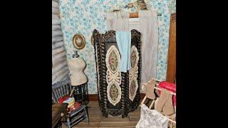 Antique Folding Screen| Dressing Room Essentials| 1:12 Miniature