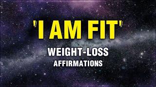 Affirmations For Weight Loss | 21 Days Challenge | Lose Weight While You Sleep | Manifest