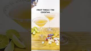 Fruit tingle martini cocktail