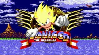 Super Sonic in Sonic CD :: Full Game Playthrough (1080p/60fps)