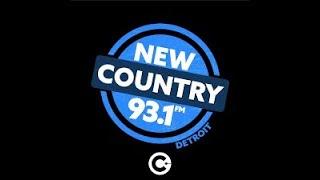 Radio Station ID WDRQ 93.1fm Detroit Michigan New Country 93.1 6-27 2023  2