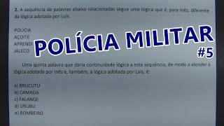 POLÍCIA MILITAR #5 - QUESTÕES DE CONCURSOS ANTERIORES!!