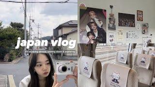 japan vlog ᯓᡣ𐭩 studying abroad, living in kyoto, misc. shopping