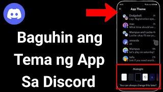 Paano Baguhin ang Tema ng App sa Discord