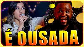 LIS AVANCINI Mostra OUSADIA Cantando no SHADOW BRASIL GOSPEL Raul Gil