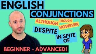 How to use "THOUGH"! - Learn English Conjunctions!