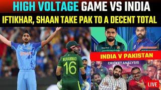 Iftikhar, Shaan take Pakistan to a decent total in high voltage game vs India