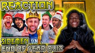 SIDEMEN $20,000 BIG FAT QUIZ OF THE YEAR [REACTION] | MLC Njiesv2