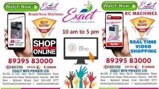 Real time Online Live Demo | Xerox | Rc Machine | Kyocera | Brand New Machine | Real Time Shopping