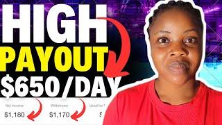 INSTANT $650 PAYOUT PER DAY | NEW HIGHEST PAYING AFFILIATE PROGRAMS 2023