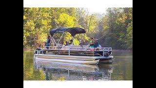 2019 SUNTRACKER Fishin' Barge 20 DLX Feature Walkthrough With Norris Marine