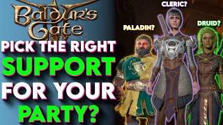 Pick The Right HEALER Class In Baldurs Gate 3! - Baldur's Gate 3 Support Classes Guide