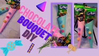 How to make chocolate bouquet | bouquet making ideas | bouquet  tutorial @bubblydubbly209