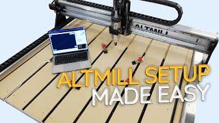 AltMill CNC Setup Guide: Connect, Test, and Surface for Your First Project #altmill #cncsetup