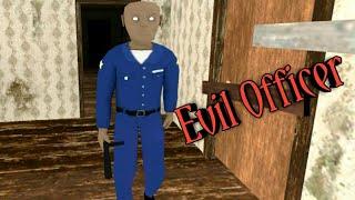 Playing New Game Evil Officer Horror House Escape. Practice Mode Full Gameplay