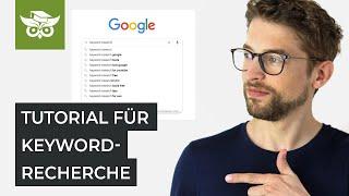 Keyword-Recherche: So findest du die richtigen Keywords!