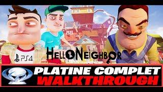 Salut Voisin / Hello Neighbor - Trophées Guide Complet : J'ai vraiment Apprécié Platiné ce Jeu (PS4)