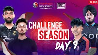 [HINDI] BGMI Snapdragon Mobile Challenge Season Day 9 | Season 6 India