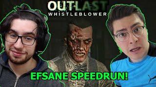 BURAK OYUNDA İLE OUTLAST WHISTLEBLOWER SPEEDRUN YAPTIK! (BURAK'TAN TEPKİLER 2)