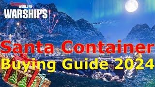 World of Warships- Santa Container Buying Guide 2024