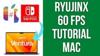 How to enable 60 FPS cheats on Ryujinx on a Mac